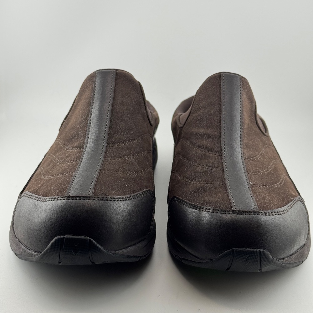 Easy Spirit Traveltime Slip-on Mule Women's Size 8M Brown 8WW  Leather Comfy